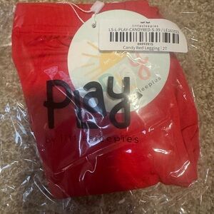 Little Sleepies Vivid Red Play Leggings